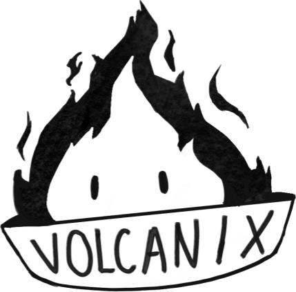 Hidden Volcanix sticker
