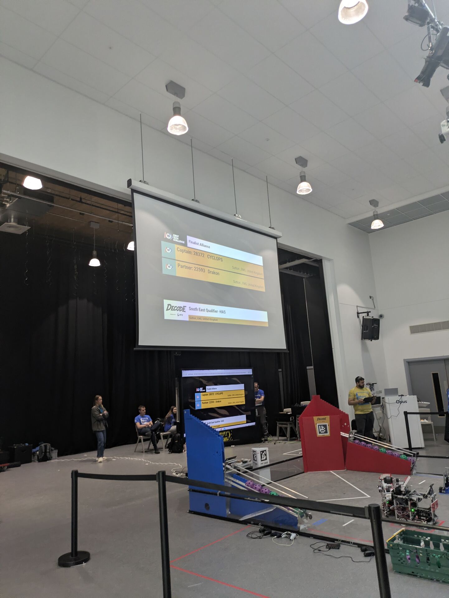 First Tech Challenge competition arena